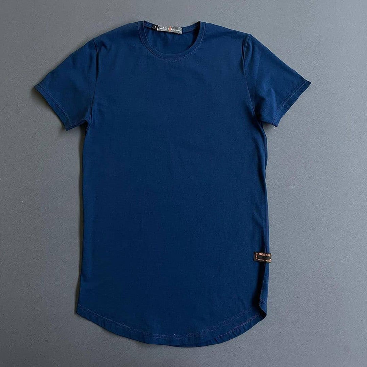 تیشرت پنبه یقه گرد ساده polo