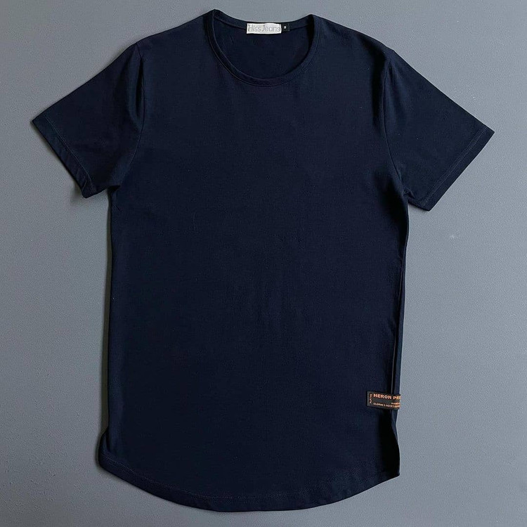 تیشرت پنبه یقه گرد ساده polo
