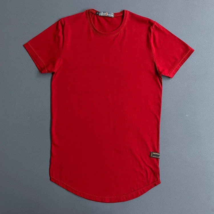 تیشرت پنبه یقه گرد ساده polo